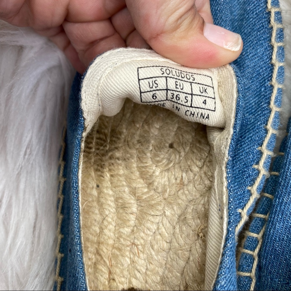 Soludos x Ashkahn Sorry Not Sorry Espadrilles - Picture 10 of 11